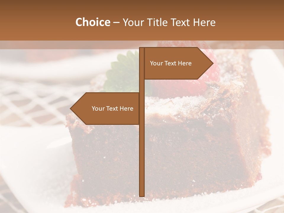 Icing Slice Cafe PowerPoint Template
