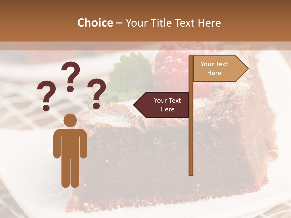 Icing Slice Cafe PowerPoint Template