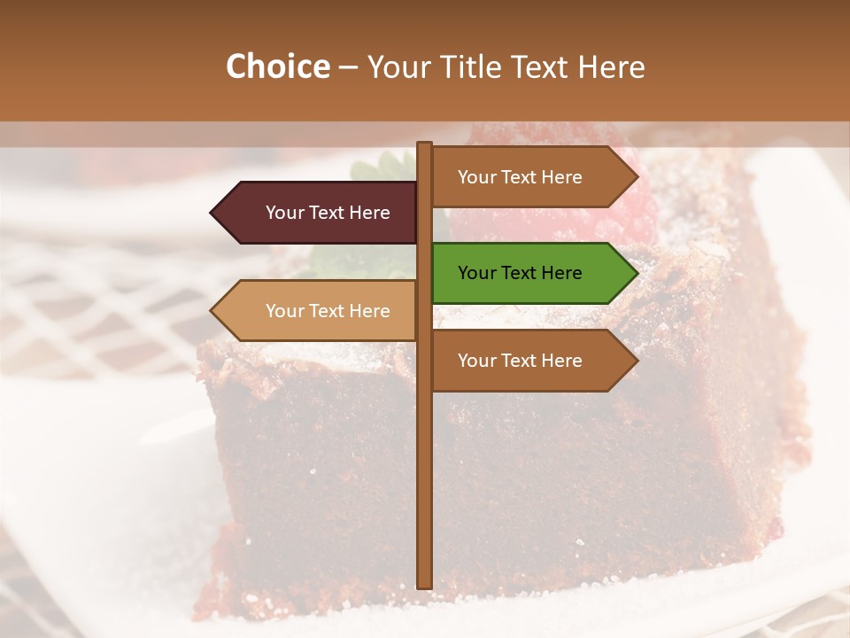 Icing Slice Cafe PowerPoint Template