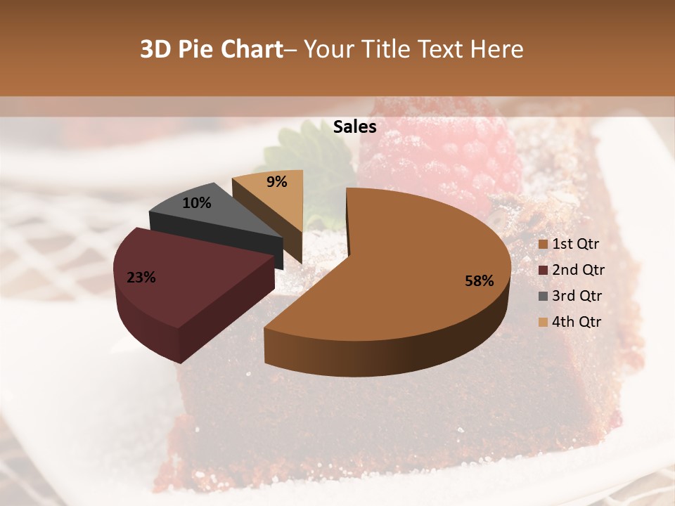 Icing Slice Cafe PowerPoint Template