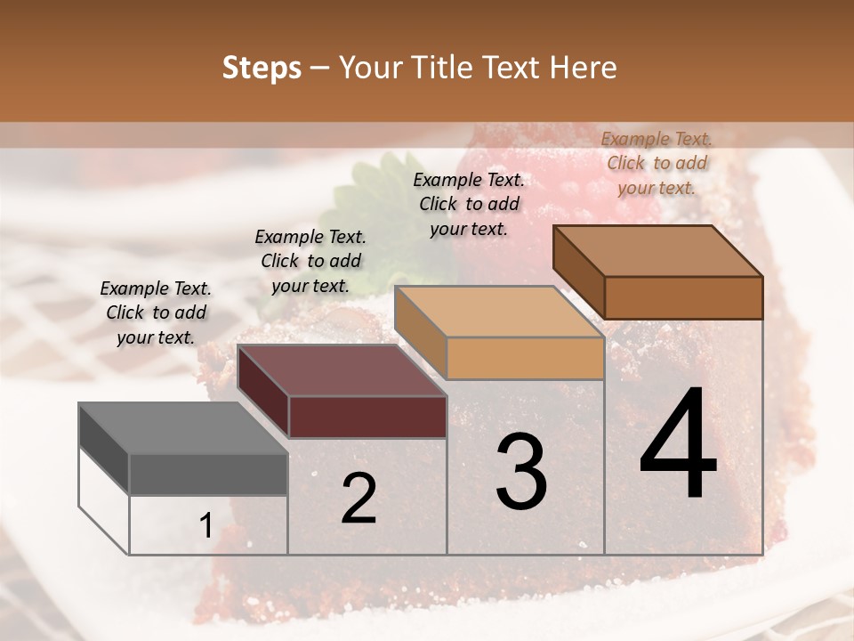 Icing Slice Cafe PowerPoint Template