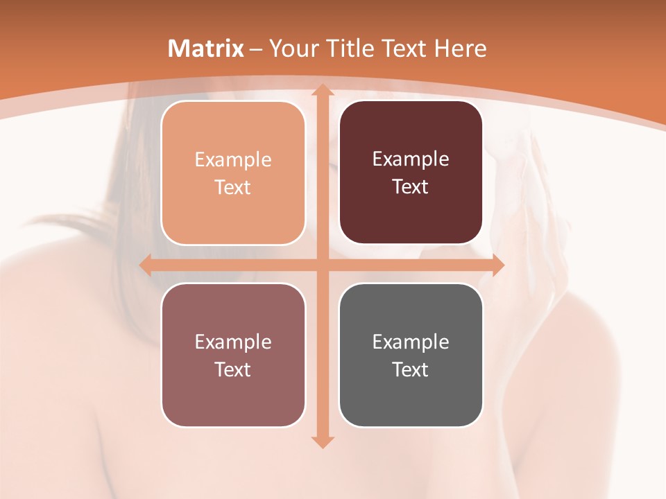 Complexion Woman Skin PowerPoint Template