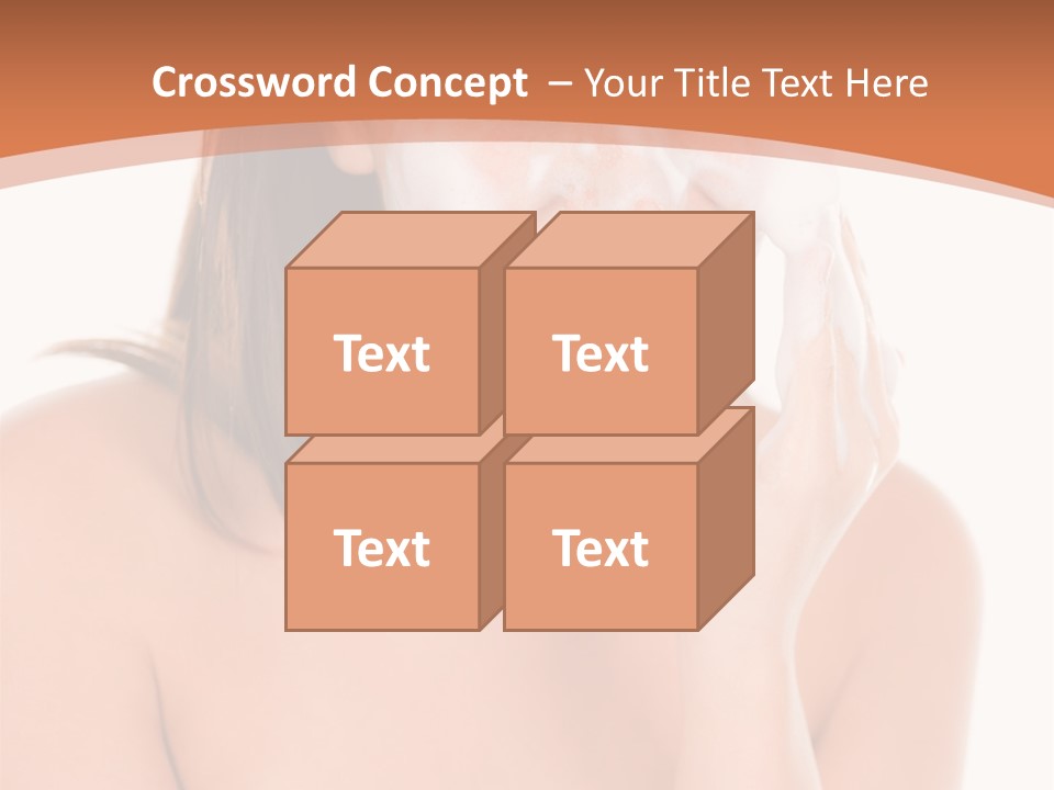 Complexion Woman Skin PowerPoint Template