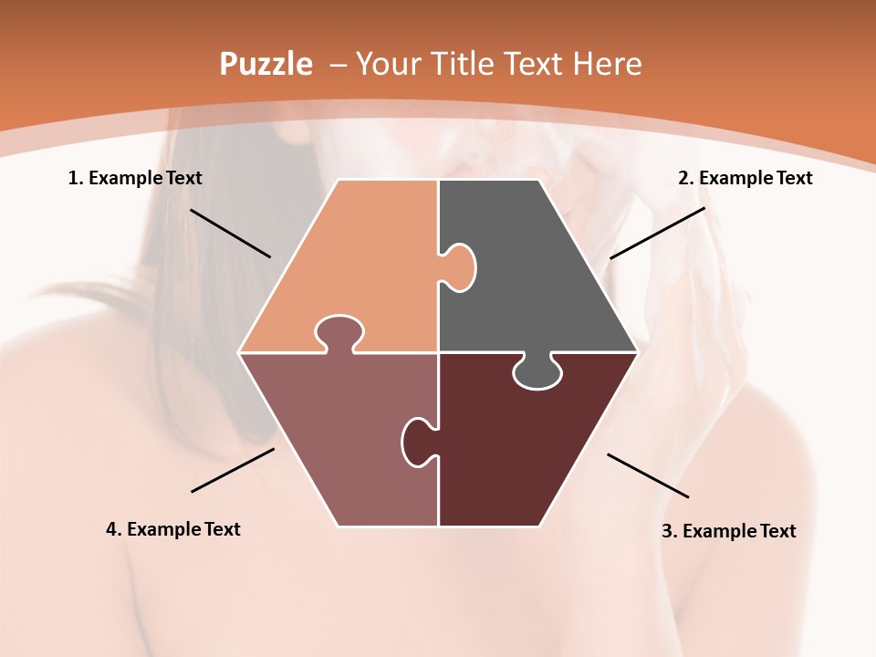 Complexion Woman Skin PowerPoint Template