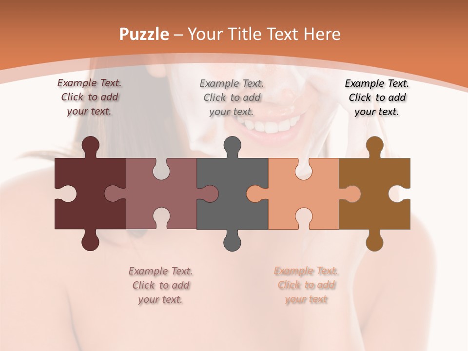 Complexion Woman Skin PowerPoint Template