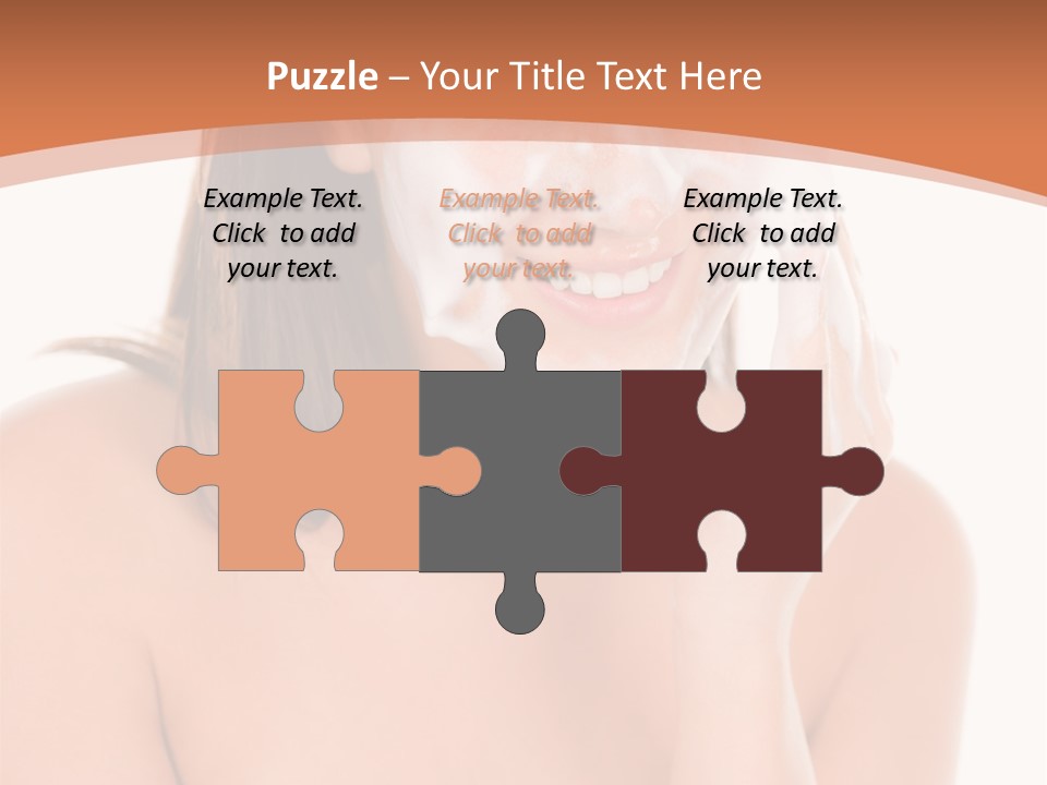 Complexion Woman Skin PowerPoint Template