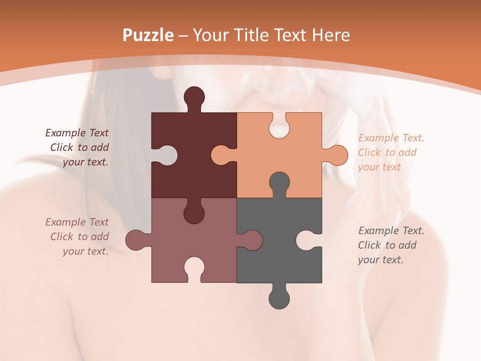 Complexion Woman Skin PowerPoint Template