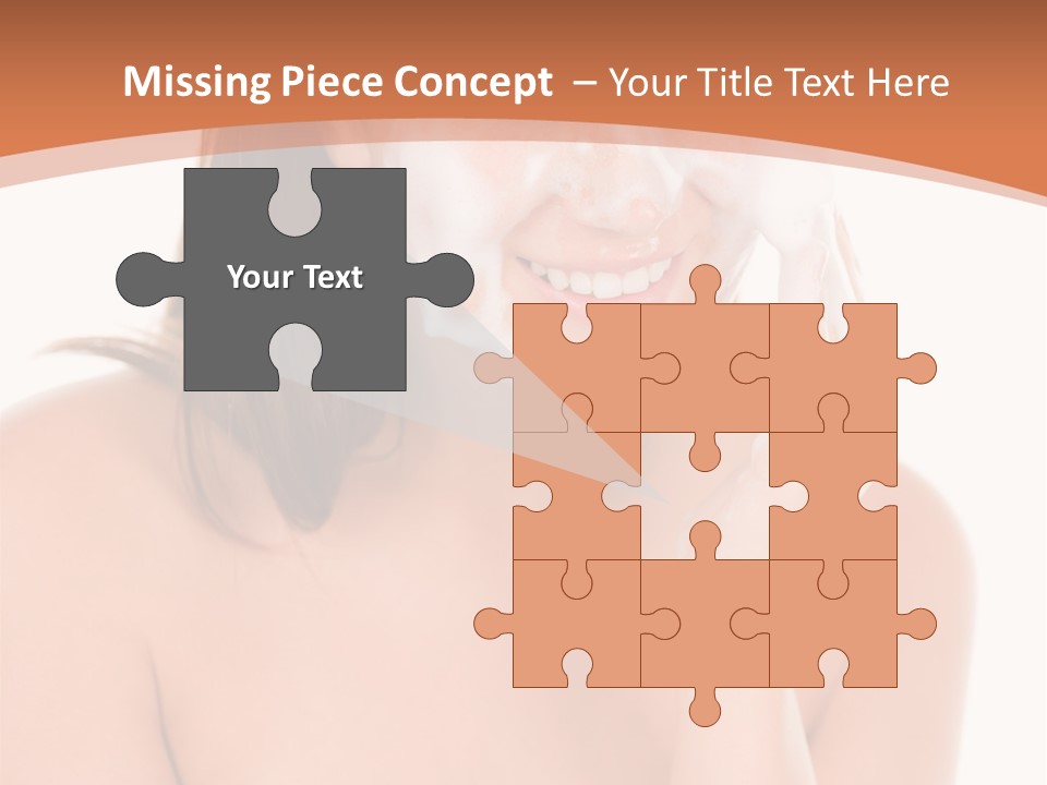 Complexion Woman Skin PowerPoint Template