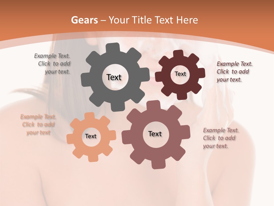 Complexion Woman Skin PowerPoint Template