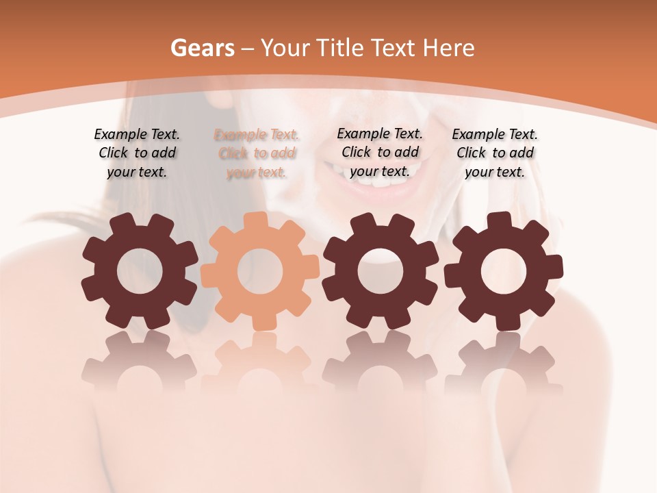 Complexion Woman Skin PowerPoint Template