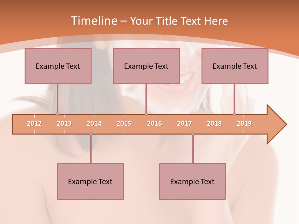Complexion Woman Skin PowerPoint Template