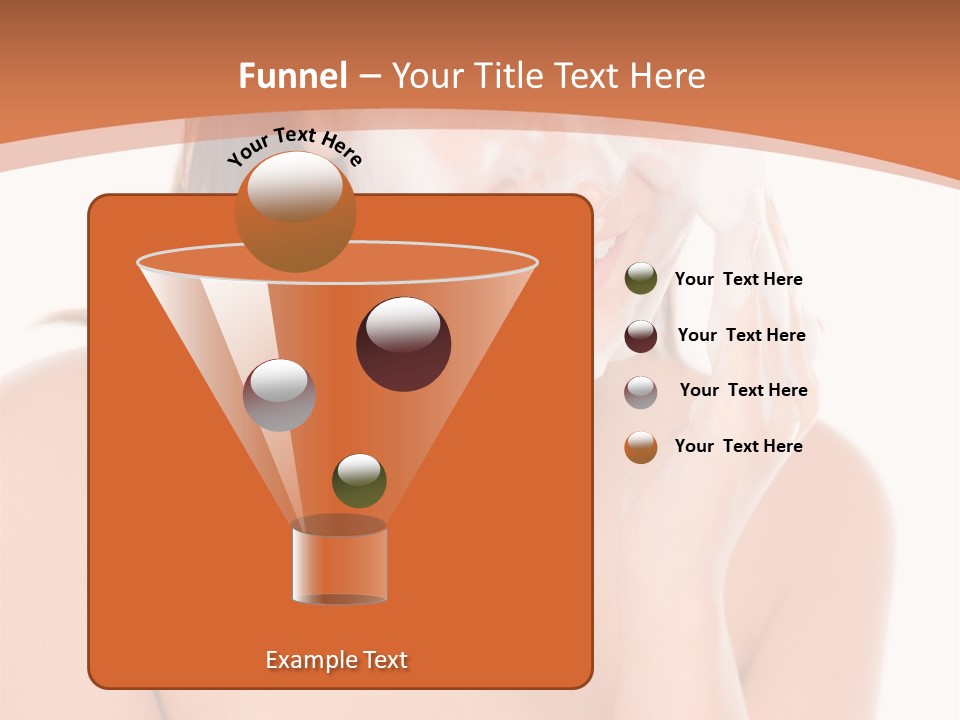 Complexion Woman Skin PowerPoint Template