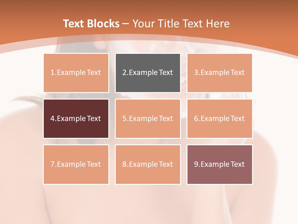 Complexion Woman Skin PowerPoint Template