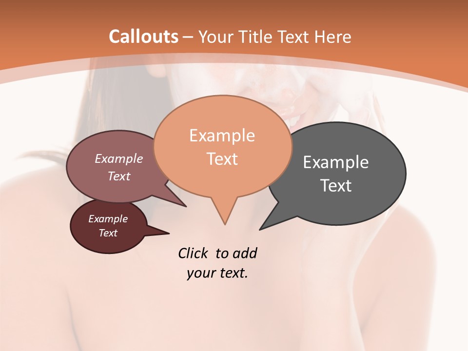 Complexion Woman Skin PowerPoint Template