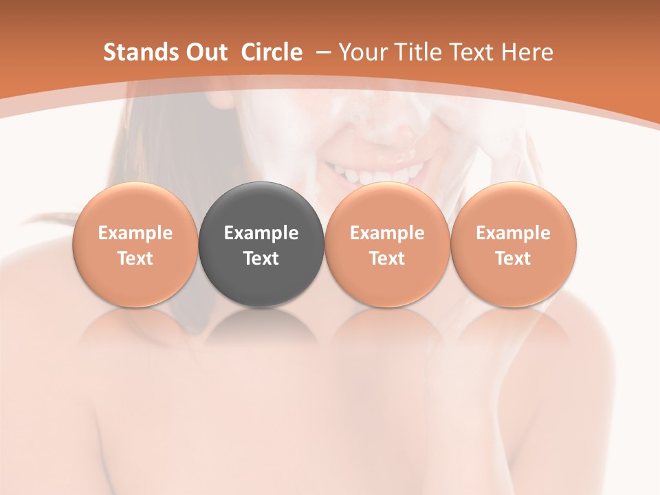 Complexion Woman Skin PowerPoint Template