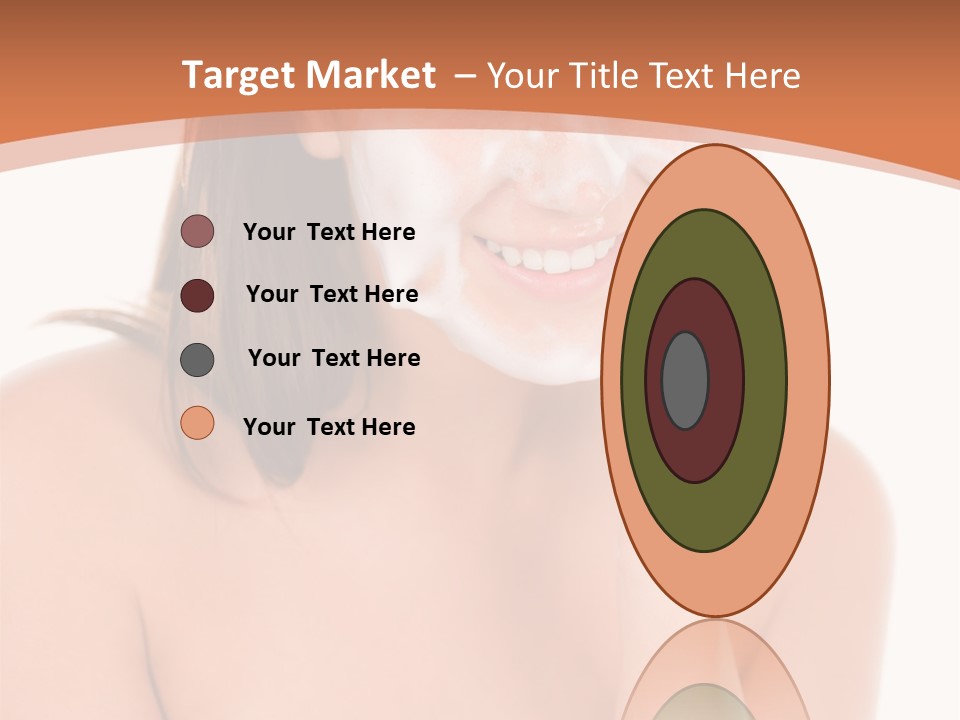 Complexion Woman Skin PowerPoint Template