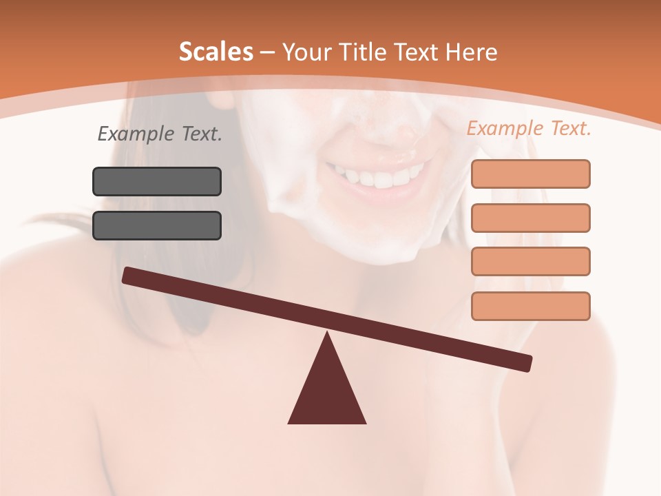 Complexion Woman Skin PowerPoint Template