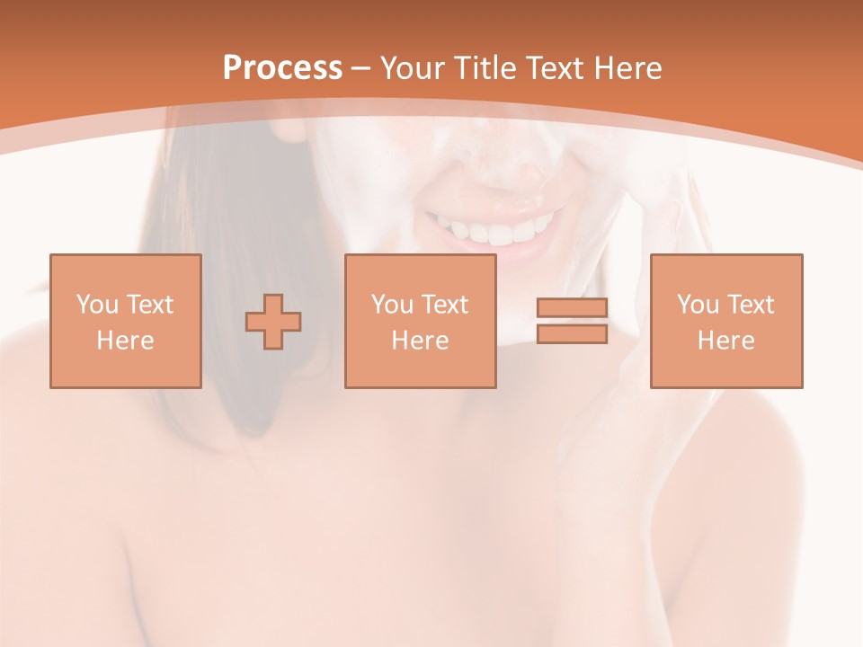 Complexion Woman Skin PowerPoint Template