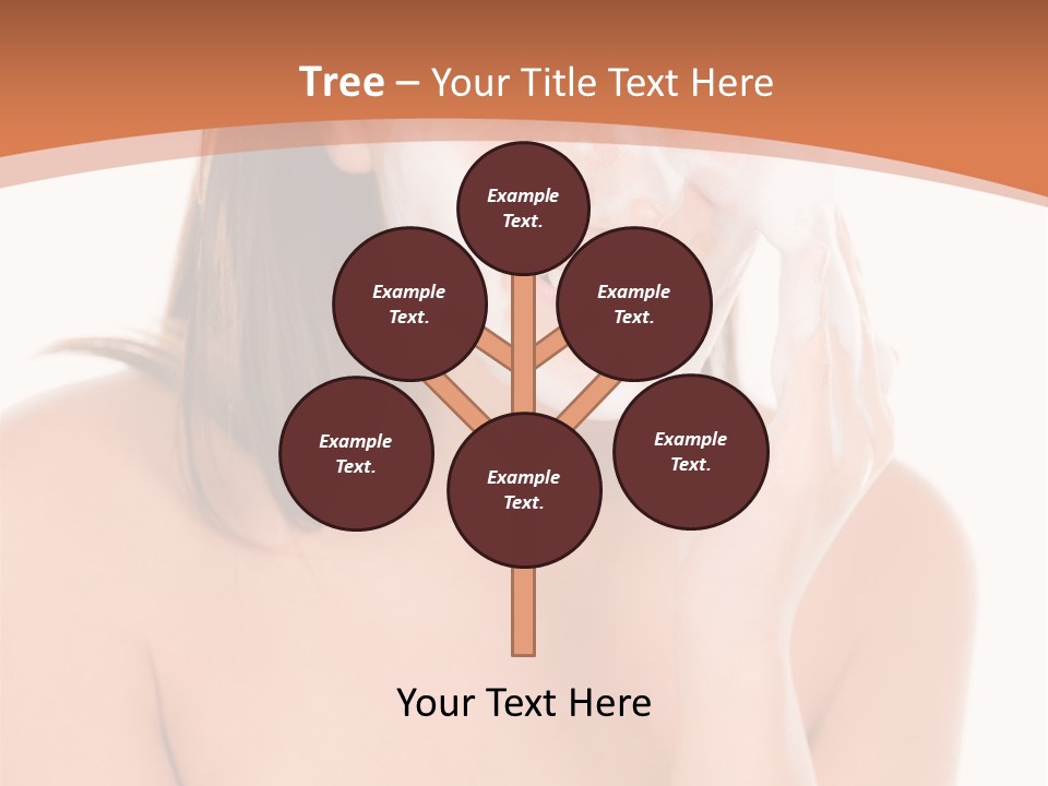 Complexion Woman Skin PowerPoint Template