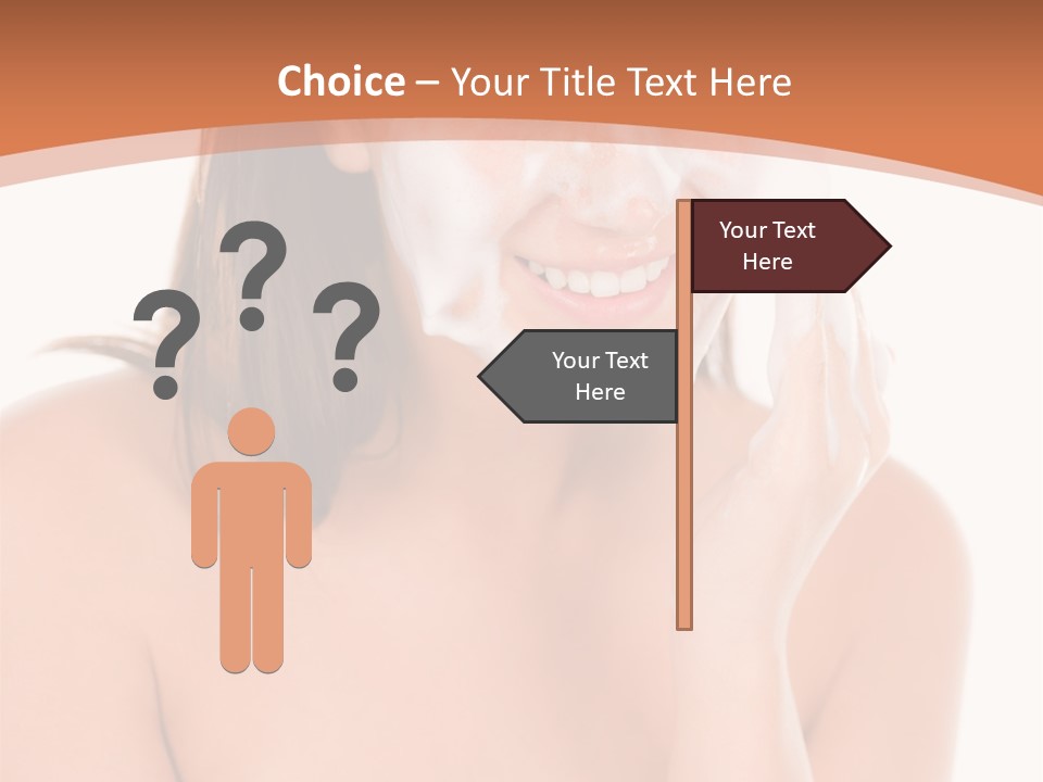 Complexion Woman Skin PowerPoint Template