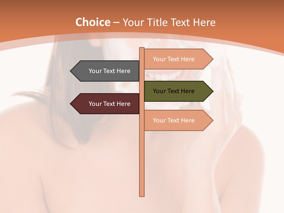 Complexion Woman Skin PowerPoint Template