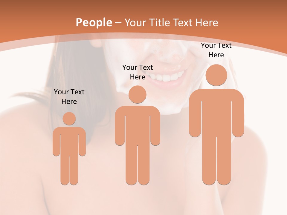 Complexion Woman Skin PowerPoint Template