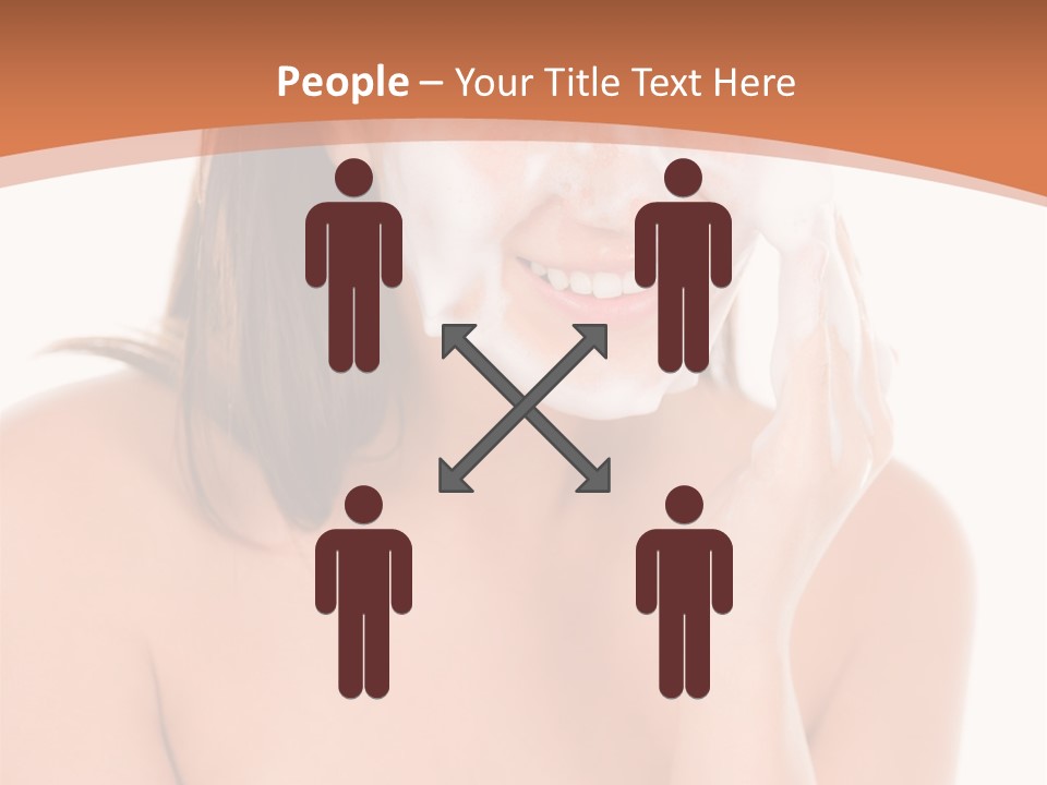 Complexion Woman Skin PowerPoint Template