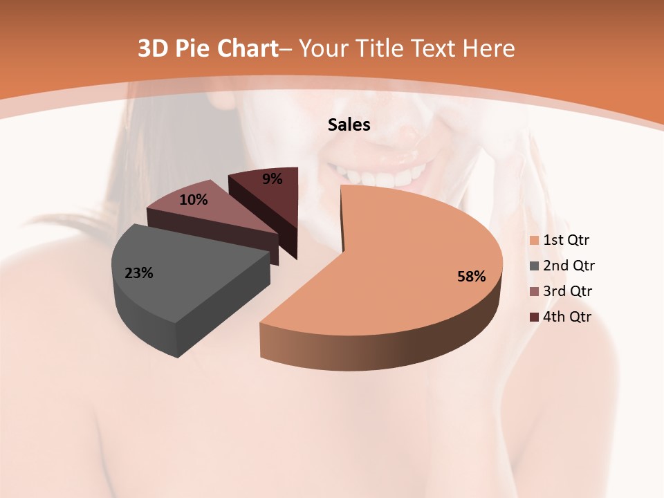 Complexion Woman Skin PowerPoint Template