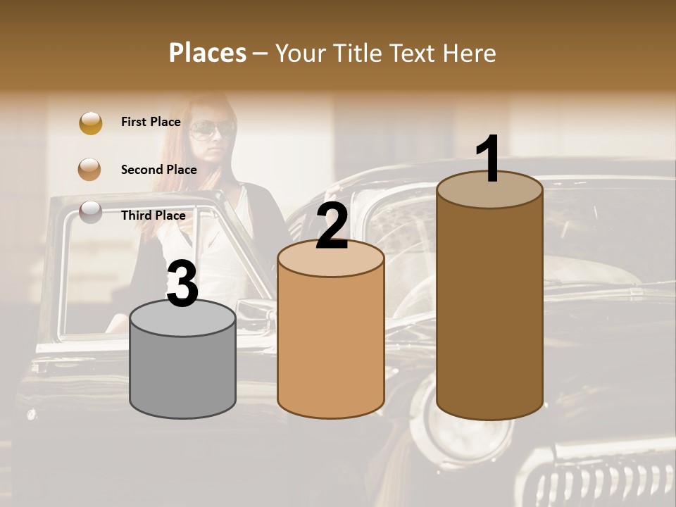 Transportation Pretty Tourist PowerPoint Template