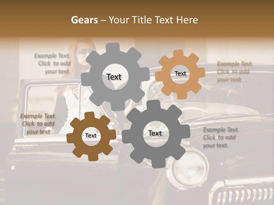 Transportation Pretty Tourist PowerPoint Template