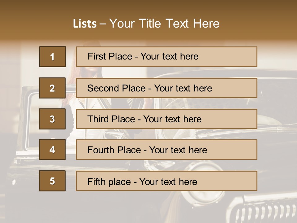Transportation Pretty Tourist PowerPoint Template