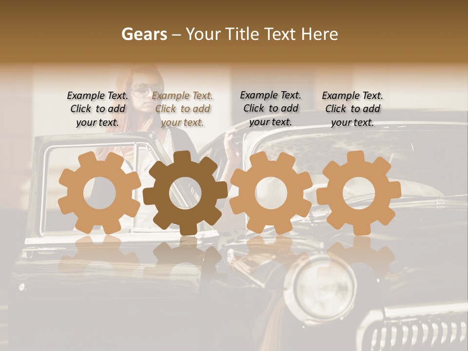 Transportation Pretty Tourist PowerPoint Template