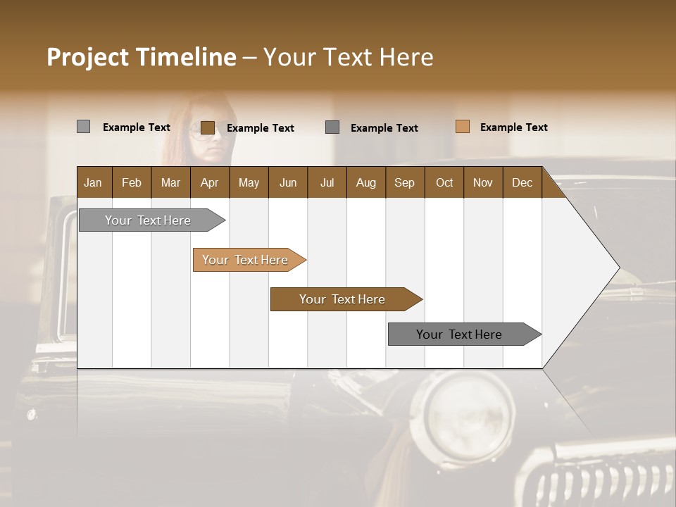 Transportation Pretty Tourist PowerPoint Template