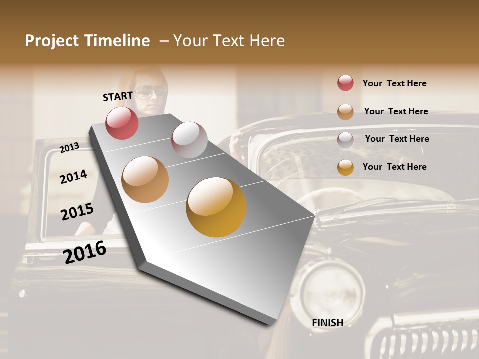 Transportation Pretty Tourist PowerPoint Template