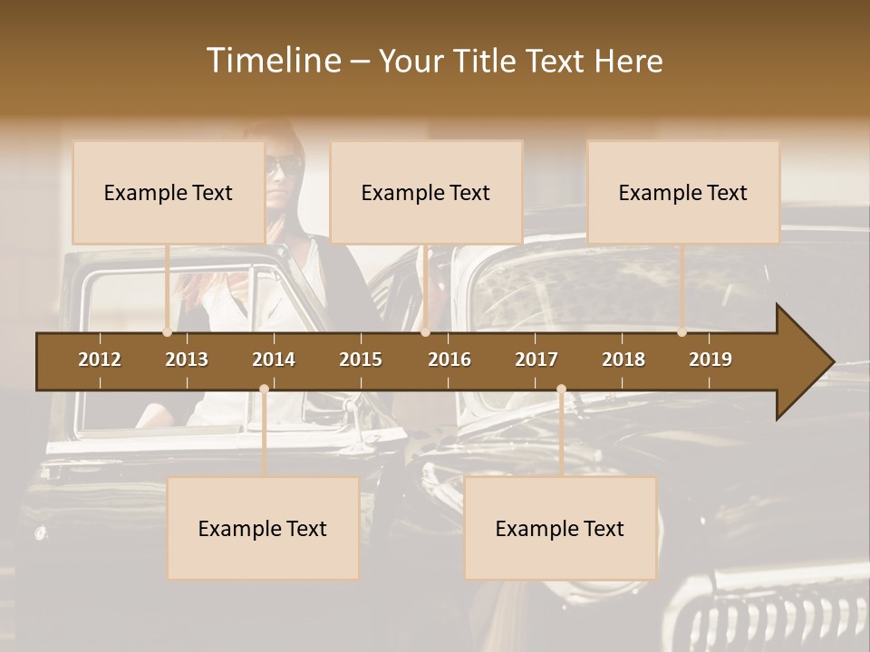 Transportation Pretty Tourist PowerPoint Template