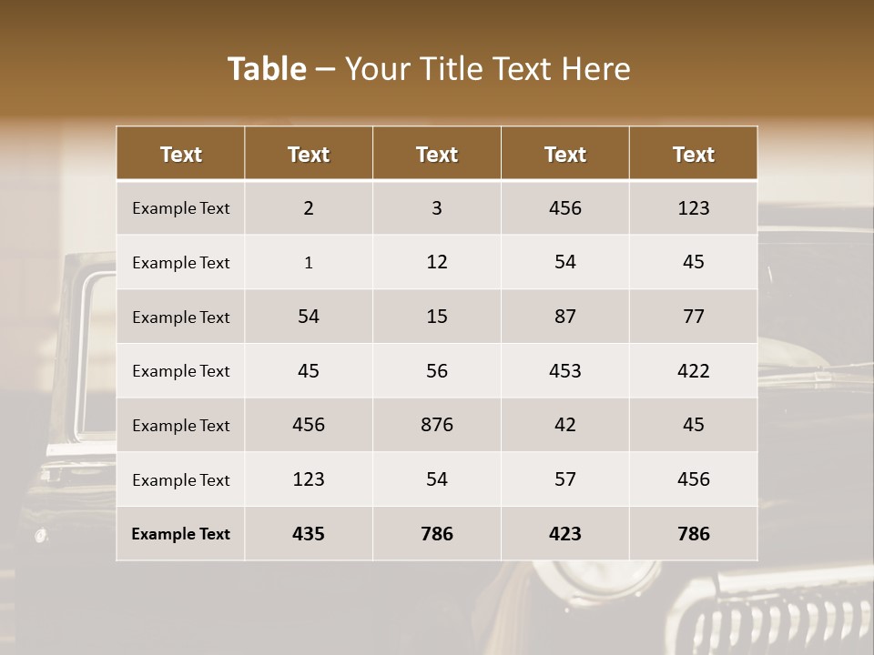 Transportation Pretty Tourist PowerPoint Template