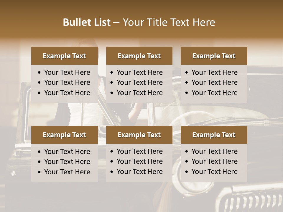 Transportation Pretty Tourist PowerPoint Template