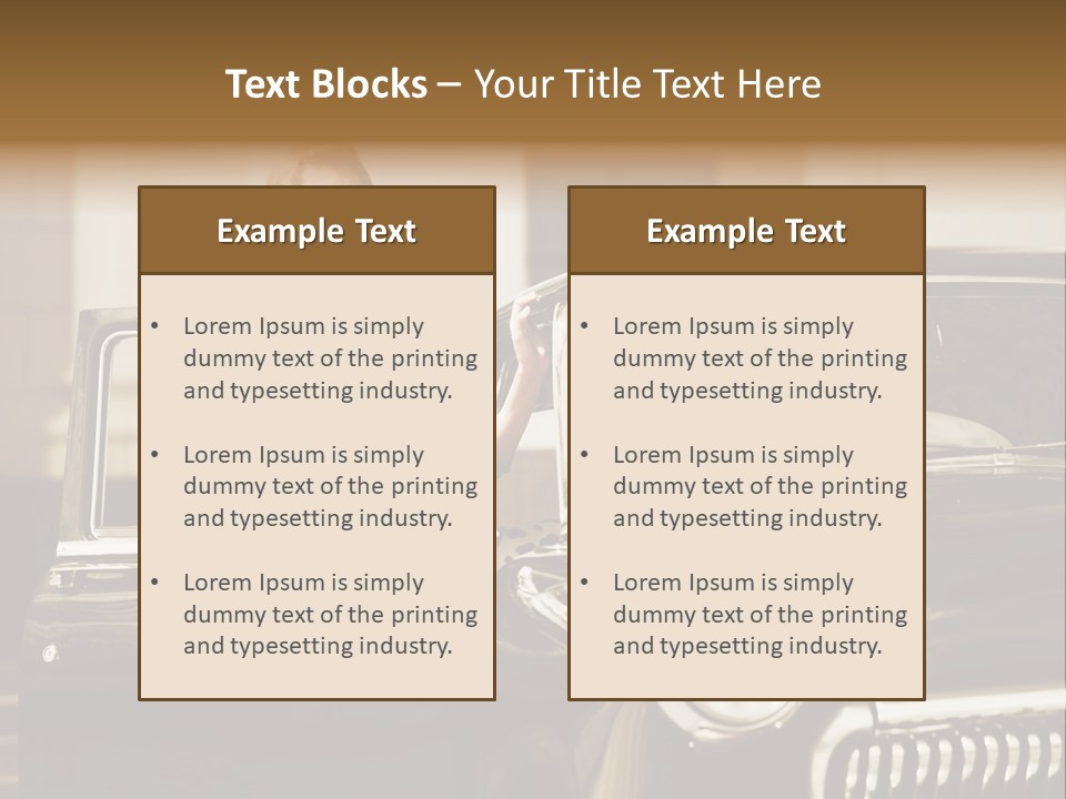 Transportation Pretty Tourist PowerPoint Template