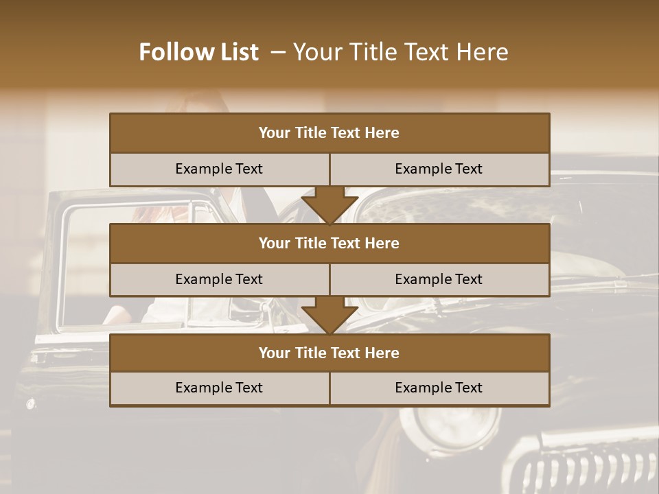 Transportation Pretty Tourist PowerPoint Template