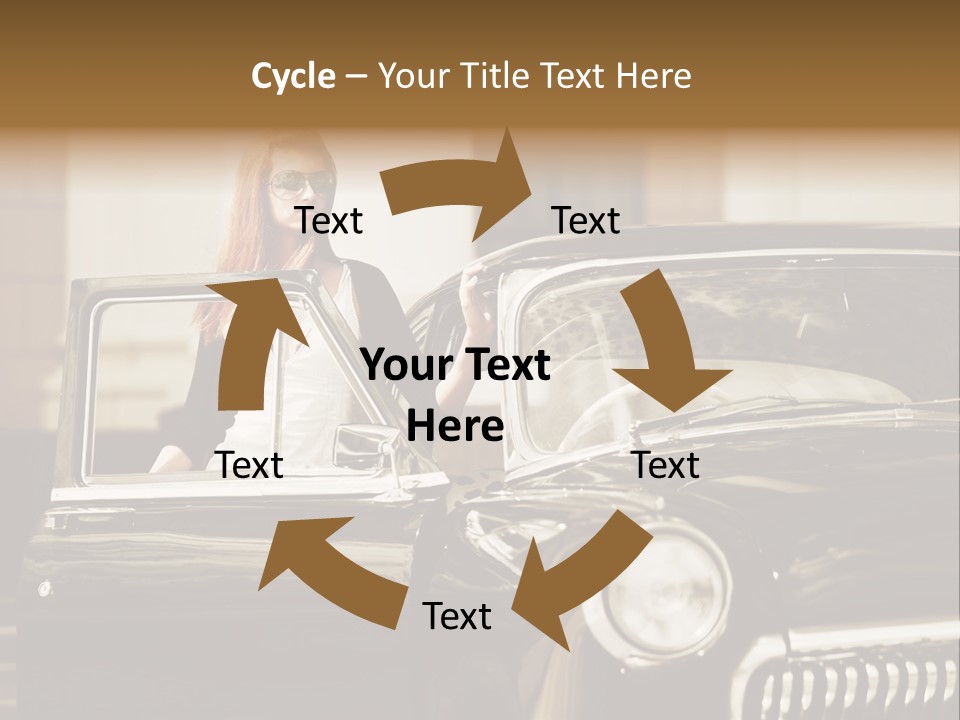 Transportation Pretty Tourist PowerPoint Template