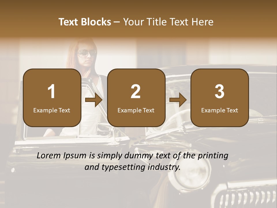 Transportation Pretty Tourist PowerPoint Template