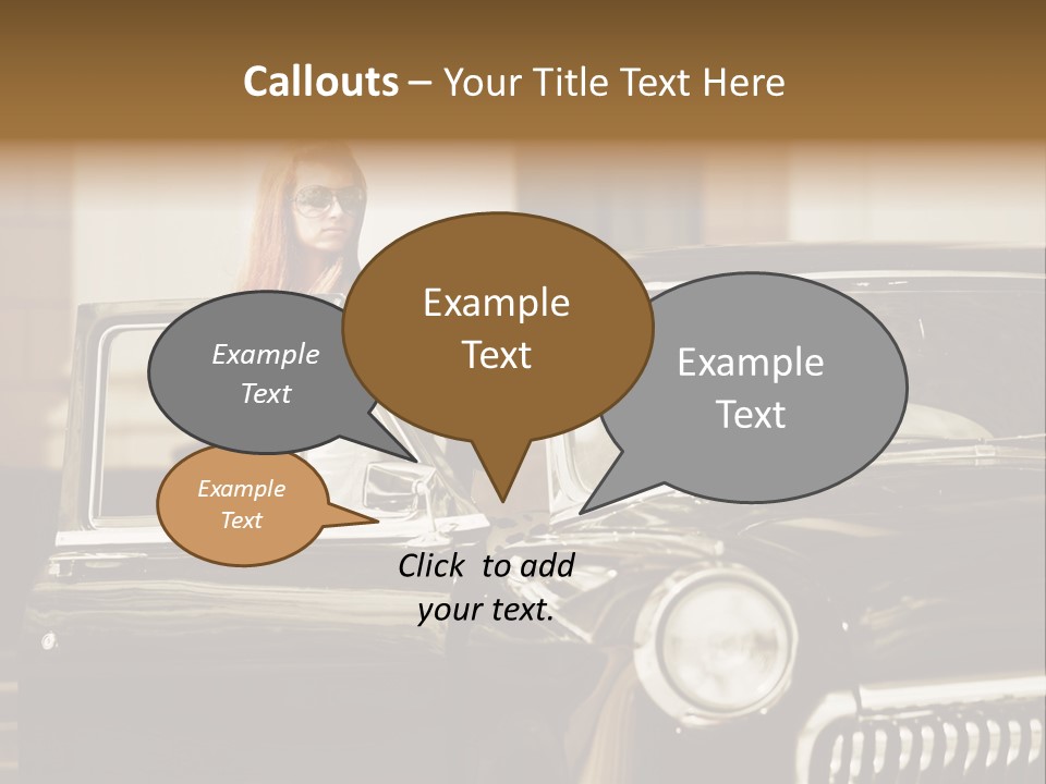 Transportation Pretty Tourist PowerPoint Template