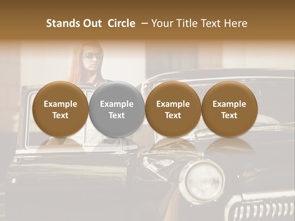 Transportation Pretty Tourist PowerPoint Template