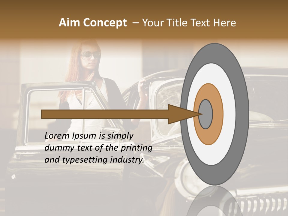 Transportation Pretty Tourist PowerPoint Template