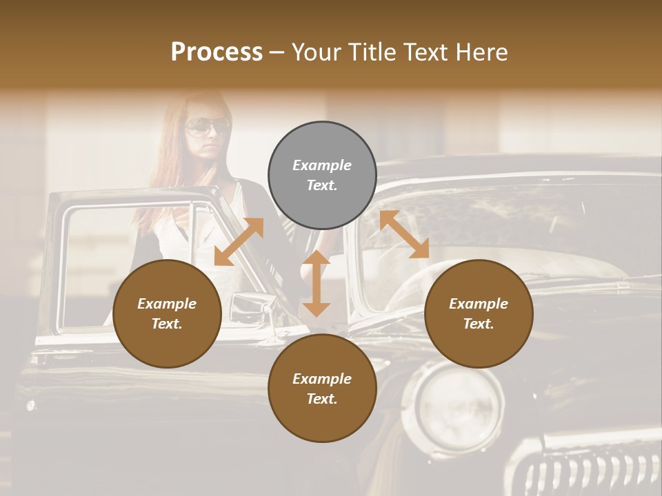 Transportation Pretty Tourist PowerPoint Template