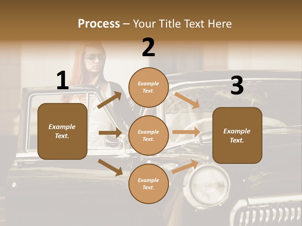 Transportation Pretty Tourist PowerPoint Template