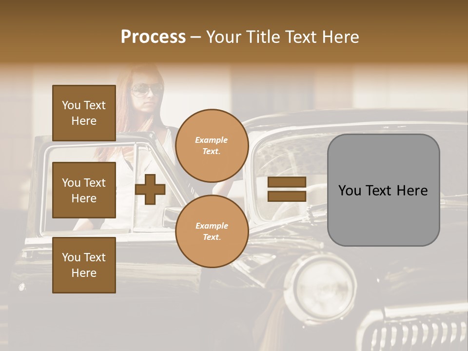 Transportation Pretty Tourist PowerPoint Template