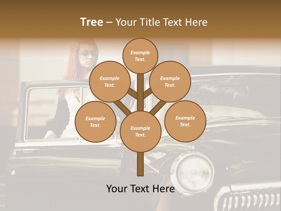 Transportation Pretty Tourist PowerPoint Template