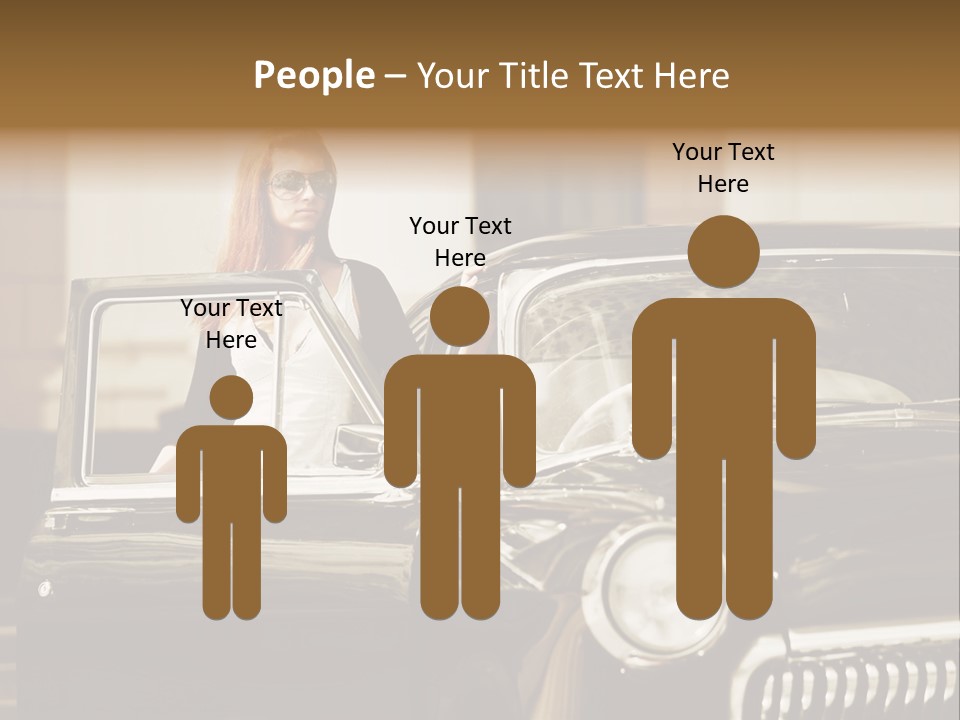 Transportation Pretty Tourist PowerPoint Template