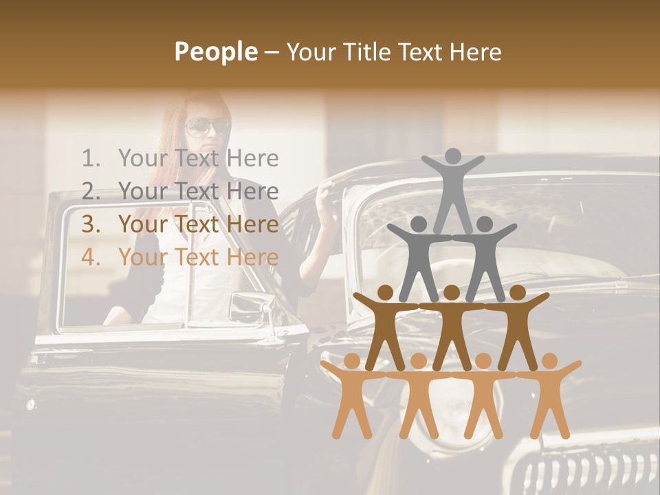 Transportation Pretty Tourist PowerPoint Template